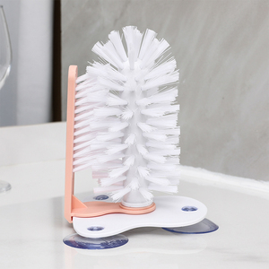 Cepillo de Limpieza 2 en 1 <span class=keywords><strong>para</strong></span> Vasos de Plástico con <span class=keywords><strong>Base</strong></span> de Succión, Cepillo Multifuncional <span class=keywords><strong>para</strong></span> Botellas de Vidrio, Cepillo <span class=keywords><strong>para</strong></span> <span class=keywords><strong>Lavar</strong></span> Vasos <span class=keywords><strong>para</strong></span> Cocina - Product Image 2