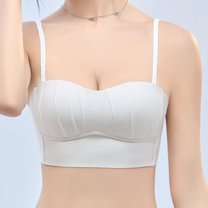 Women's Anti-glare Non-marking Non-steel Ring Summer <b>Thin</b> Section <b>Bra</b> Underwear Fashion - Product Image 2