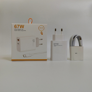 Nuovo arrivo 2 IN 1 <span class=keywords><strong>A</strong></span> + <span class=keywords><strong>C</strong></span> 67w 25w USB & tipo <span class=keywords><strong>C</strong></span> caricabatterie con cavo di tipo <span class=keywords><strong>C</strong></span> ricarica veloce adattatore per caricabatterie <span class=keywords><strong>A</strong></span> muro per xiaomi - Product Image 2