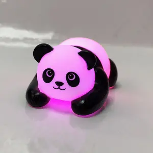 Brinquedo de banho de panda de borracha flutuante