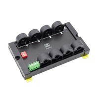 Petit autotransformateur toroïdal 8 canaux monophasé AC 0-50A, module d'acquisition de courant isolé, communication Modbus 485