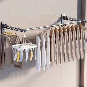 Aluminium Golden Organizer Multifunctional Ceiling Cloth <b>Rack</b> <b>Drying</b> Foldable <b>Drying</b> <b>Rack</b> <b>Clothes</b> Wire Hanger Set for <b>Clothes</b> - Product Image 4