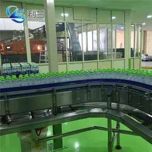 Kecil Jalur Produksi Lengkap dengan Botol Mengisi Conveyor System