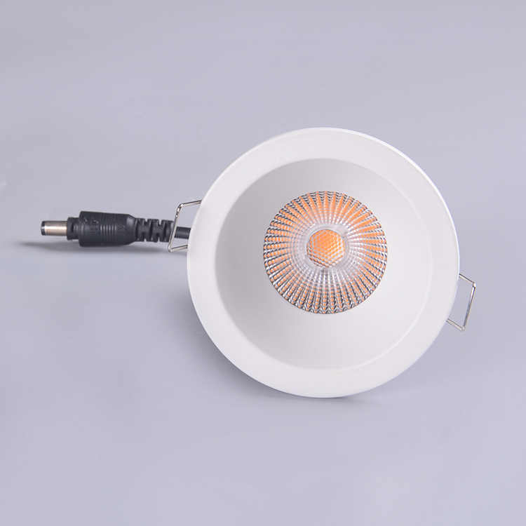 Round Deep Cup Dimmable LED Downlights 10W 75mm Cutting Anti Glare