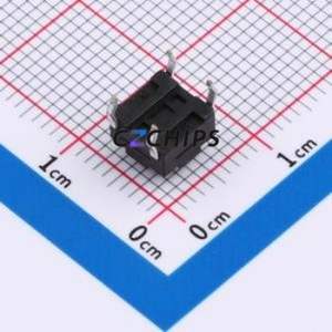 UK-B02123-G5.0-160 Tactile Switch DIP-4P,6.2x6.2mm Switch 1.6N 6.15mm 6.15mm 5mm - Product Image 2