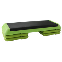 Gran oferta, plataforma de paso aeróbico ABS antideslizante ajustable para Pedal de Fitness interior y exterior, tabla de ejercicios para gimnasio