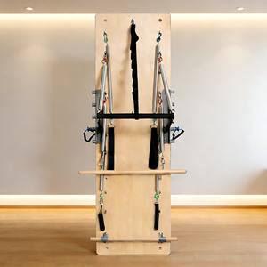 <span class=keywords><strong>Barre</strong></span> de Pilates murale réglable certifiée CE - Équipement d'entraînement à mouvements complets Pilates Reformer - Product Image 2