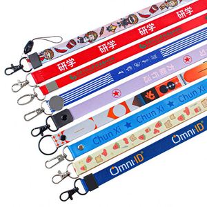 2024 Wholesale Sublimation Keychain <b>Lanyards</b> Good Quality Neck <b>Lanyard</b> Custom <b>Polyester</b> <b>Lanyard</b> Free Sample - Product Image 2