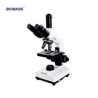 BIOBASE Binocular Compound Microscope XSB-301B 40X to 1000X with 4X 10X 40X 100X Objectives and Mechanical Stage for Laboratory