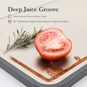 <span class=keywords><strong>Planche</strong></span> à découper GETWICK double face antibactérienne, écologique et compatible lave-vaisselle pour la cuisine - Product Image 4