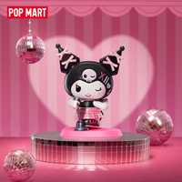 100% Original POPMART Série Family Pink Party Figurine Artisanale Boîte Mystère Jouet Décoratif