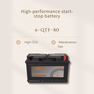 Meilleure vente de <span class=keywords><strong>batterie</strong></span> automobile AGM80 fabriquée en usine sans entretien résistante aux hautes et basses températures État neuf - Product Image 6