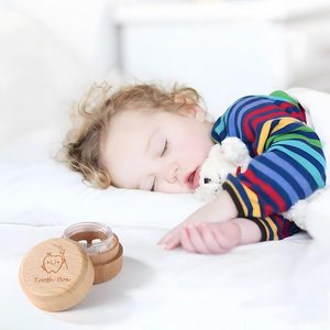 1 boîte à dents <span class=keywords><strong>de</strong></span> <span class=keywords><strong>lait</strong></span> en bois personnalisée gratuite, boîte ronde pour la fée des dents, cadeau d'anniversaire pour filles et garçons, boîte pour les dents <span class=keywords><strong>de</strong></span> <span class=keywords><strong>lait</strong></span> et les boucles - Product Image 6
