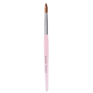 Pink Handle 100% Kolinsky Acrylic <b>Nail</b> Brush Custom Sizes for Acrylic Powder <b>Nail</b> <b>Extension</b> - Product Image 2