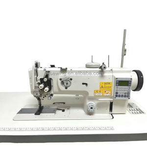 จักรเย็บผ้าหนังแบบเข็มคู่ รุ่น Heavy Duty Lockstitch 1560 พร้อมระบบป้อนผ้าแบบผสม และที่ตัดด้าย - Product Image 1