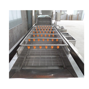 High Quality Commercial Bubble Washer <b>Vegetable</b> Bubble Washer Machine With Roller <b>Brushes</b> for Sale - Product Image 5