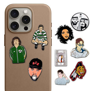 Logotipo personalizado, Diseña tu propio pin esmaltado con purpurina, alfileres de solapa, insignia de metal, pegatina de 3m para <span class=keywords><strong>pjone</strong></span> - Product Image 1