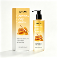 Sérum Corporel Personnalisé à la Cire d'Abeille, Huile Corporelle Éclat au Miel, Sérum de Massage Hydratant et Éclaircissant pour Femmes, Huile Corporelle Vitaminée pour le Corps