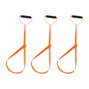 สายรัดแบบ D Handle สีส้ม ทำจากไนลอน สำหรับยก ดึง ลาก ใช้งานกลางแจ้ง ทนทาน เหมาะสำหรับกิจกรรมกลางแจ้งและอุปกรณ์ขนย้าย - Product Image 1