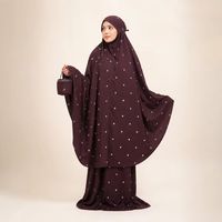 Ensemble de prière Mukena Calyssa pour femmes, vêtements islamiques modestes