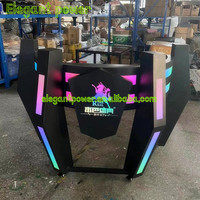 Fabricant chinois de table de DJ, bar, table de DJ portable en acrylique à vendre