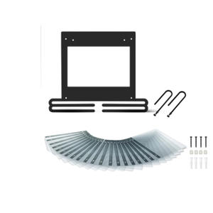 Babero para correr montado en la pared con forma de rectángulo de Metal negro, estante para Medallas de carreras, elegante caja de sombra para mostrar medallas deportivas - Product Image 3