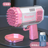 Nouvelles Pistolets à Bulles Jouets Lance-roquettes pour Enfants Extérieur Cadeau Garçons Filles Machine à Bulles Électrique Automatique