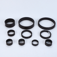 Aimant en ferrite noir à 4 pôles Anneau de baryum de basse qualité 24mm Plaque d'aimants permanents pour moteur de ventilateur DC 2T Soudage moulé Meilleur prix