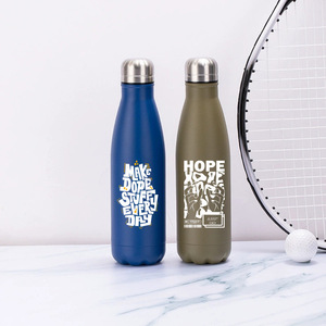 301-400ml Sublimation Blank Stainless Steel Travel Mug Straight Shaped Vacuum <b>Flask</b> Eco-Friendly Sport <b>Bottle</b> - Product Image 4