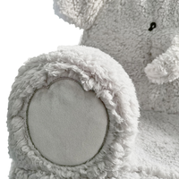 Nouveau salon enfant canapé nouveau design artisanat bébé éléphant mignon confortable laine d'agneau enfants accoudoir mousse canapé