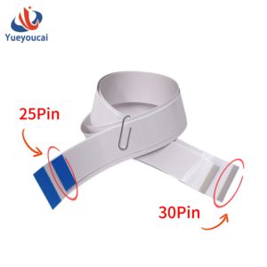 Nouvelle tête d'impression Ricoh GEN5i, aiguille dorée, câble plat 25/30 broches, 65 cm/85 cm pour interfaces <span class=keywords><strong>avant</strong></span> et arrière - Product Image 1