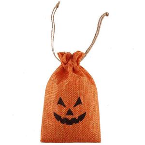 Eco-Friendly Sustainable Custom Unisex Fashion Halloween Festival Gift Cheap Cotton Canvas <b>Drawstring</b> Softback Xinxi <b>Backpack</b> - Product Image 4