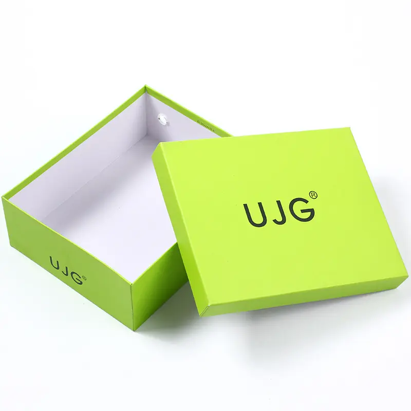 OEM מפעל לוגו מותאם אישית צבע ירוק אריזה גלית קוסמטית תיבת דואר תיבת משלוח תיבת נייר עם אבטחת איכות
