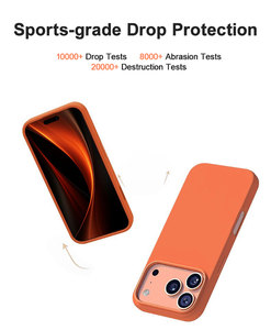 เคสโทรศัพท์มือถือ iPhone 17 18 Pro Max แบบด้านหรูหราจากโรงงานโดยตรง โปร่งแสง เรียบลื่น ป้องกันแรงกระแทก แม่เหล็กในตัว ขายส่ง - Product Image 5