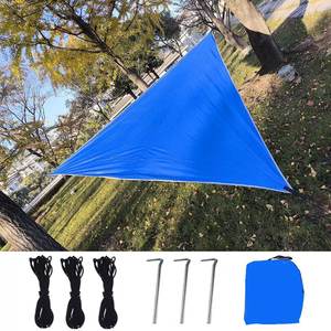 Voile d'ombrage imperméable pour extérieur, marque personnalisée, <span class=keywords><strong>m</strong></span>ât en aluminium, balcon, piscine, filet d'ombrage, abri solaire, origine Zhejiang, pour piscine - Product Image 3