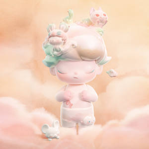 POPMART MEGA <span class=keywords><strong>JUST</strong></span> DIMOO 1000% Dreaming of You Figurine d'action originale, poupée, décoration de collection pour la maison, boîte mystère surprise, cadeau - Product Image 1