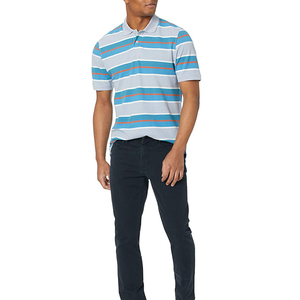Chemises polo slim fit à manches courtes, respirantes, séchage rapide, 100% coton, de haute qualité, en vente à prix abordable - Product Image 6