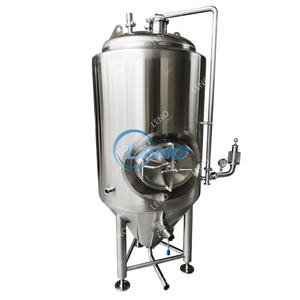 Fermentador de Cerveza Cónico con Enfriamiento y Chaqueta de Acero Inoxidable de Calidad y Precio Competitivo LENO - Product Image 1