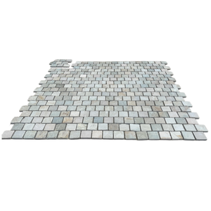 Tùy chỉnh đá tự nhiên biệt thự màu Plaza Granite pavers ngăn xếp trái phiếu giảm lát đá lưới đường lái xe đá cuội - Product Image 6