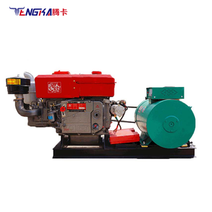 Groupe électrogène à cadre ouvert monocylindre 15 kW avec télécommande, 12 V, triphasé, fil semi-cuivre, modèle STC-15 S - Product Image 3