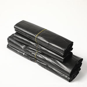 Sacs poubelles Ninety-Five de style gilet, noirs, épais, en plastique jetable pour usage domestique - Product Image 4