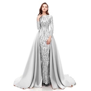 Vestidos de Noche Elegantes para Invitadas de <span class=keywords><strong>Boda</strong></span>, Velo de Novia Personalizado a la Moda, de Alta Calidad, a Precio Económico - Product Image 1