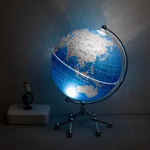 Wellfun Factory Supply Gift Household Globe Wholesale Low Price Earth Globe With Equator New Fashion Globe Map Of The World