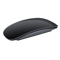 Stok Tersedia Upgrade Mini BT Mute Wireless Mouse Ultra Slim 3D Optical Sensitive Touch Portable Rechargeable Laptop Desktop