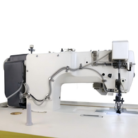Machine à coudre à plat à double aiguille programmable à commande numérique à grande vitesse YS-8450-D3, nouvelle, facile à utiliser