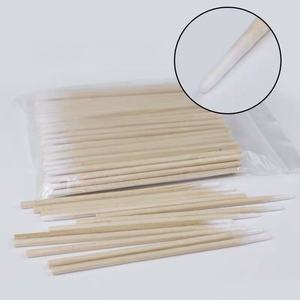Hisopos Desechables de Madera con Punta Puntiaguda para Limpieza de Microblading y Extensiones de Pestañas - Product Image 4