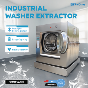 Offre Spéciale : Ensemble <span class=keywords><strong>Lave</strong></span>-<span class=keywords><strong>linge</strong></span> <span class=keywords><strong>et</strong></span> Sèche-<span class=keywords><strong>linge</strong></span> Industriel Entièrement Automatique Inclinable pour Usage Commercial <span class=keywords><strong>et</strong></span> Hôtelier - Product Image 2