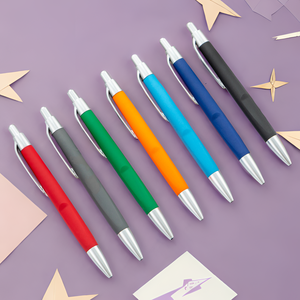 Venta caliente precio barato personalizado 0,7mm publicidad tinta negra bolígrafo regalo de promoción anunciado bolígrafo personalizado - Product Image 1