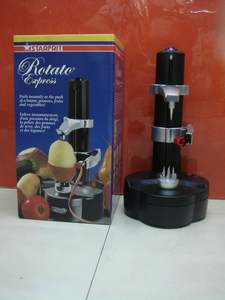 Éplucheur automatique de fruits et de pommes de terre en spirale WXL045, neuf, à piles, en acier inoxydable, vente en gros - Product Image 2