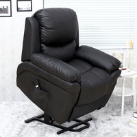 Geeksofa-Silla elevadora de potencia con Motor OKin Dual ajustable, diseño de lujo, con gran WingBack personalizable y función de masaje